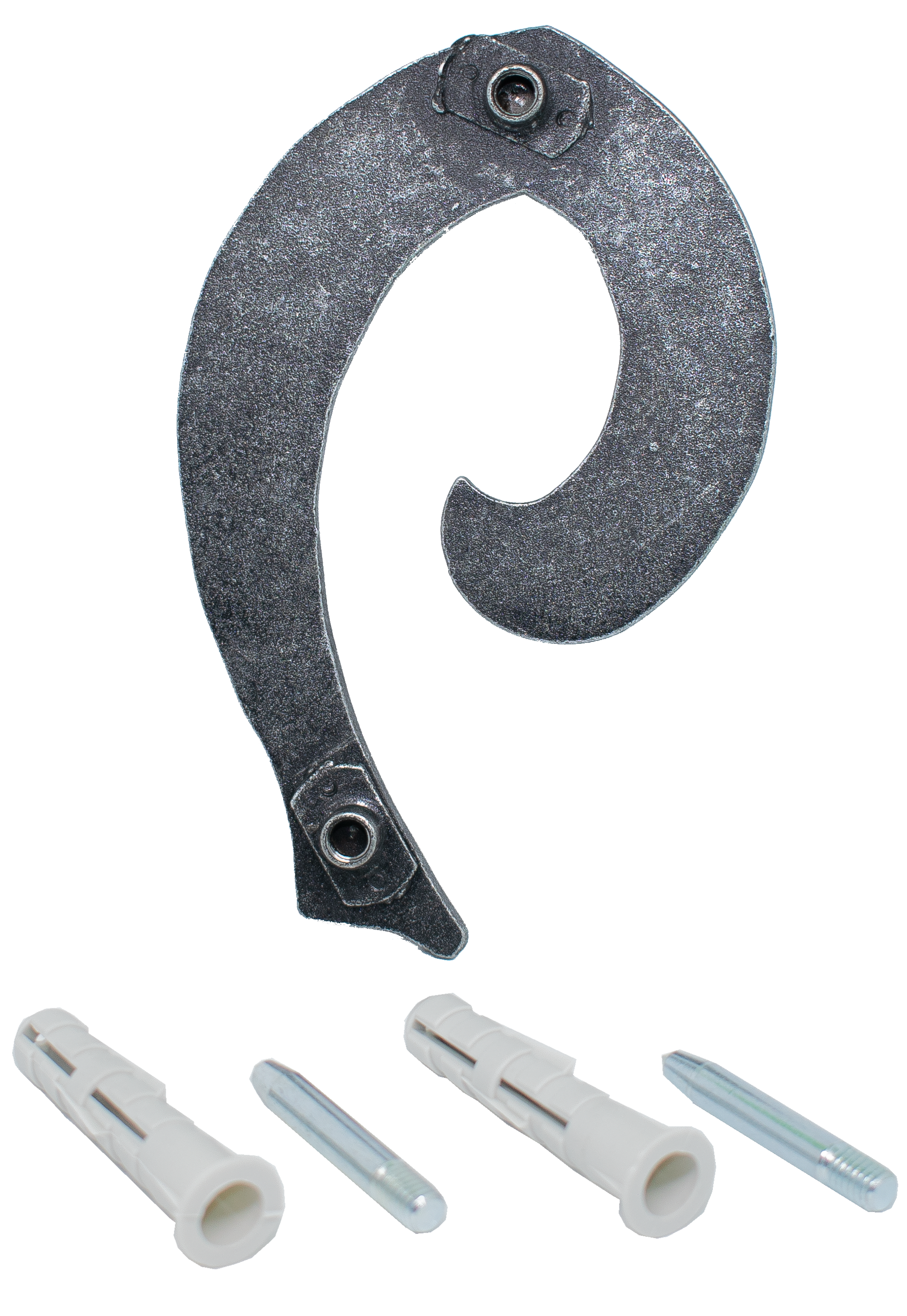 Hausnummer 9 - Abmessung 12x8 cm - Material 4 mm gehaemmert - Stahl -Roh- S235JR-30-3119.8