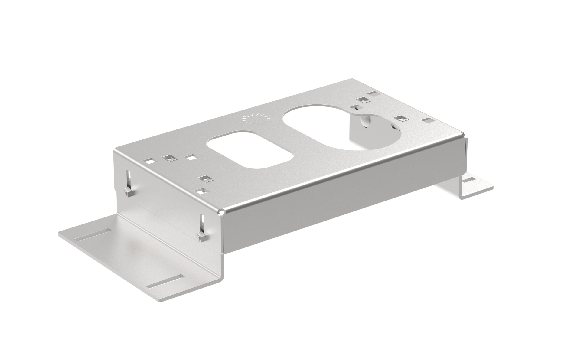 Montagesockel fr Schiebetorantriebe Edelstahl V2A universell-89-11UNISTANDXL-A.4