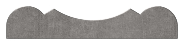 Handlauf 41x8 mm 3000mm Stahl S235JR Flachprofil-30-1374.8