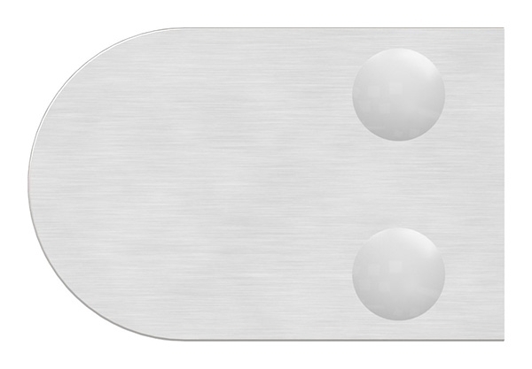 Glasklemme - Masse- 40x28x17-4 mm - Anschluss Ø 33-7 mm - V2A-10-2033.4
