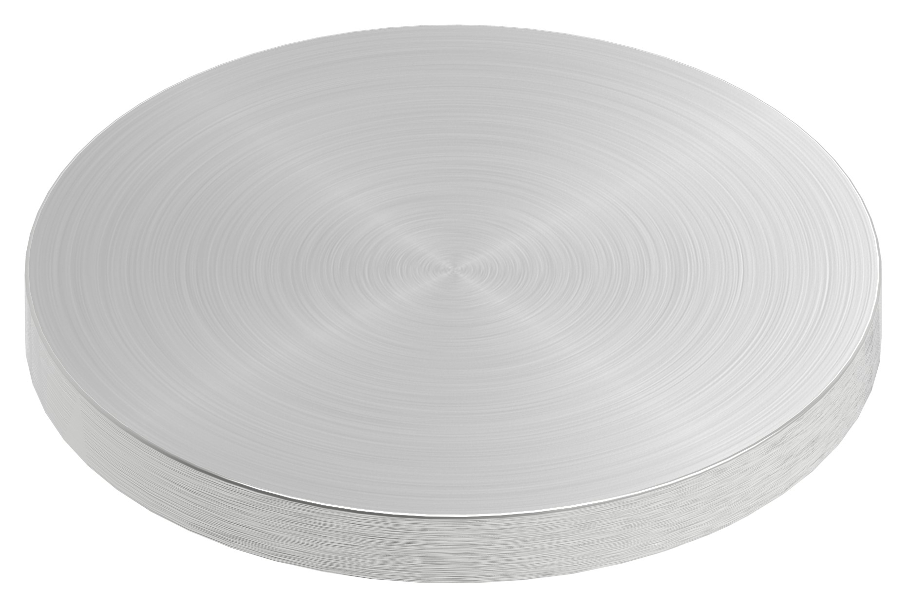 Ronde - Masse- Ø 60x4 mm - mit Rundschliff - V2A-11-2239R.4