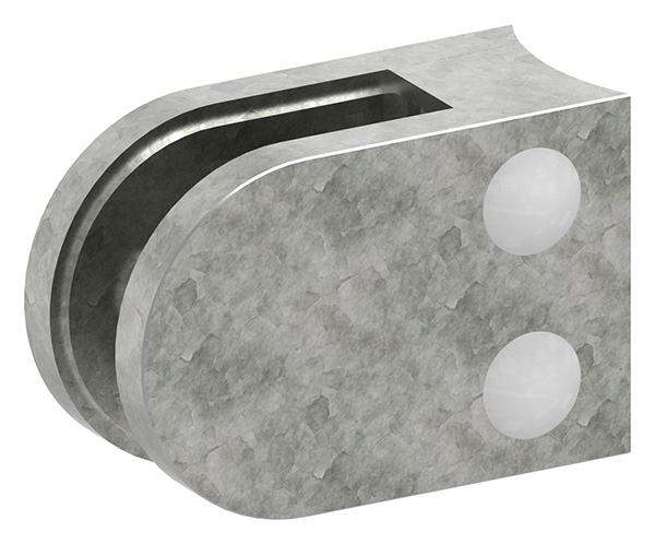 Glasklemme 63x45x28 mm AbZ fuer Anschluss Ø 60-3 mm Zink-10-2260ABZ.3