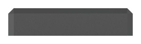 Montageplatte eckig 45 x 100 mm-88-11180-6026-05.S