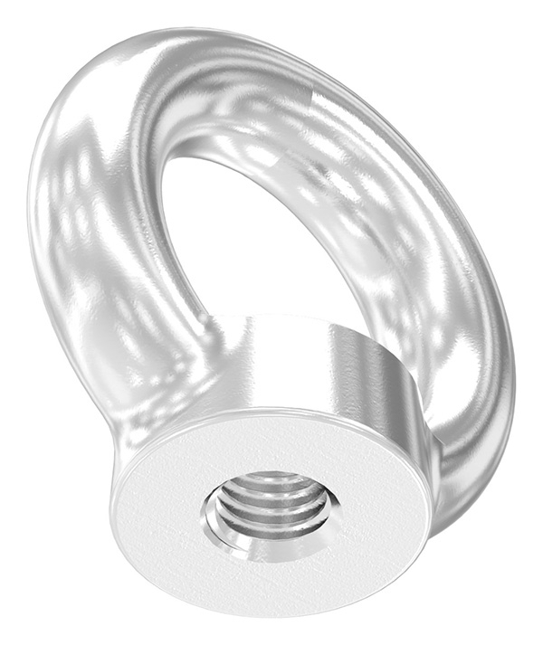 Ringmutter Edelstahl V4A Innengewinde M8- Rundeisen 8 mm- DIN 582-88.11100073008