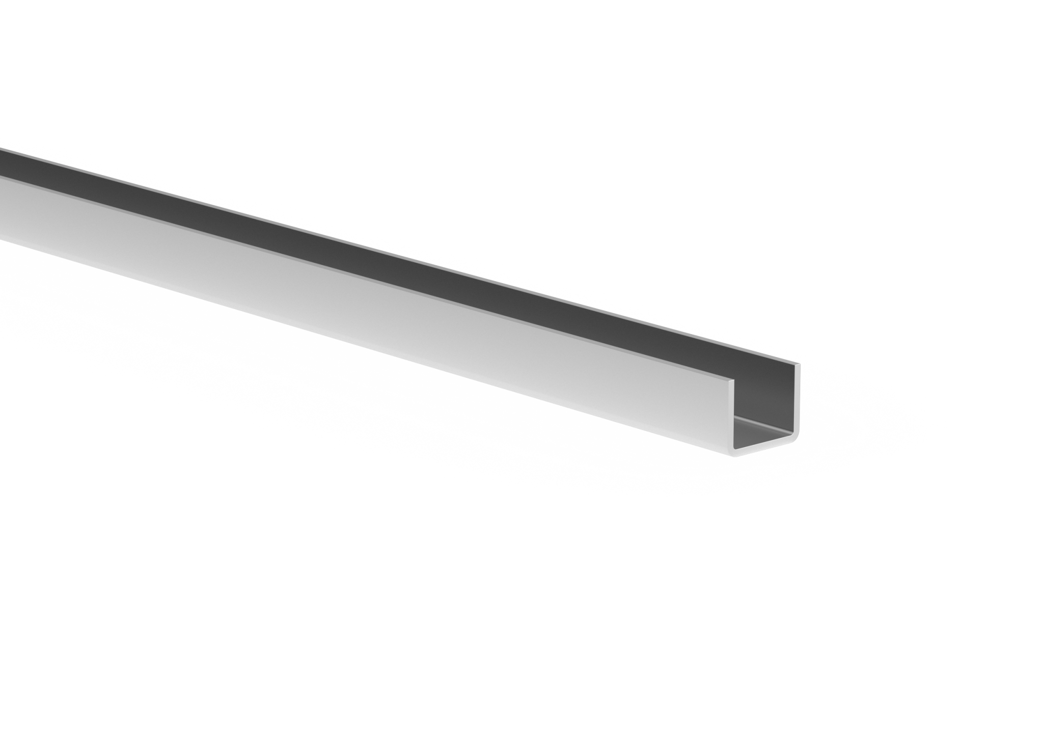 U-Profil Stahl verzinkt 20x25x2 mm Laenge 6000 mm-89.ZNU20X25X20X26000