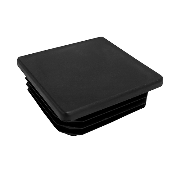 Endkappe Kunststoff fr Vierkantrohr 60 x 60 mm Schwarz-89-11H25860X60-A.4