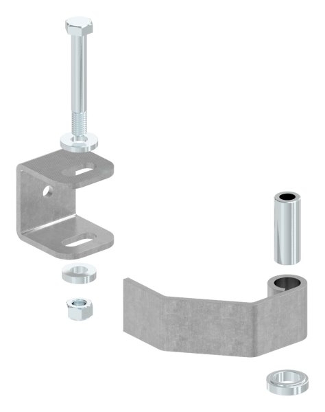 Torband verstellbar zum Anschweissen -Klein- Stahl -Roh- S235JR-30-3540.7