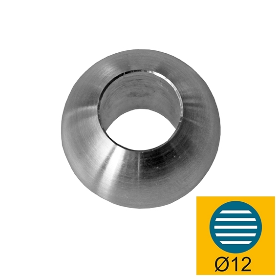 Endkappe Edelstahl AISI 304 fuer Fuellstab d12 L 22 D 25 mm geschliffen-89-11A02242512-A.4