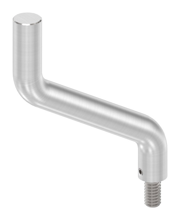 Buegel Edelstahl V2A Ø 14 mm- H 100 mm- M8 Gewinde- zum Anschweissen-88-1150472.240