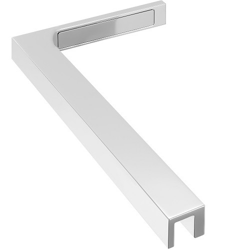Edelstahl Stabilisierungswinkel Glanz 22x14 cm-89-11GS304ZP900LPCRB-A.4