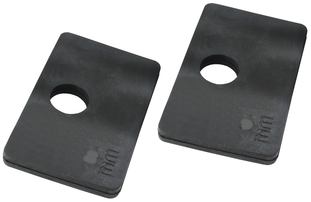 Gummis fuer Glas 10 - 12 mm- schwarz – Glashalter- 1 Paar-18-2110S-A.0