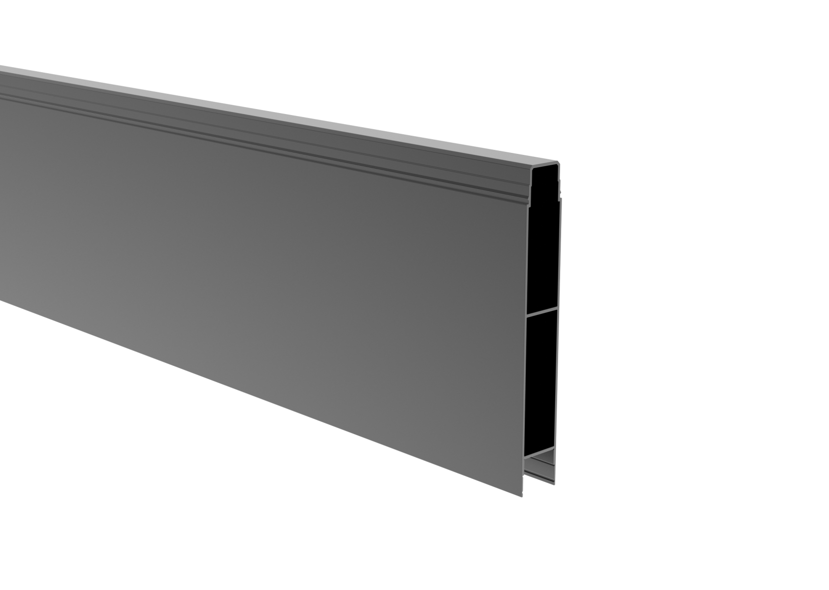 Zaunfuellung Aluminium 20 x 120 mm 6-0 m Anthrazit RAL 7016-89.FGF20X1206000R7016