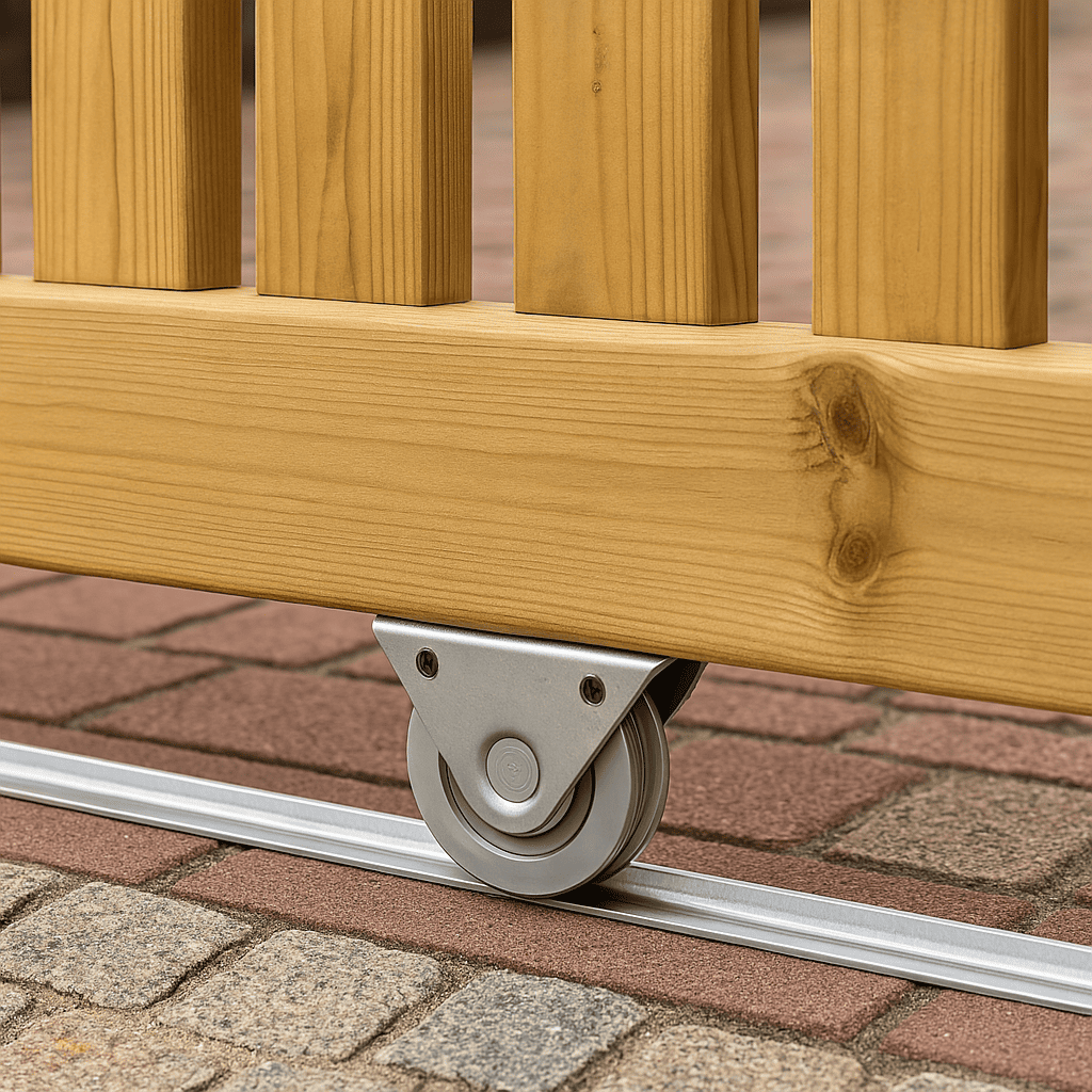 Stahlrolle unten Schiebetor MEA verzinkt Ø 160 mm 10337676-60-0205.7