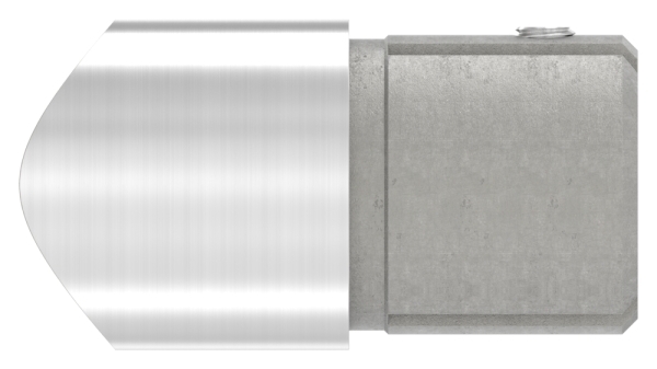 Winkelverbinder V2A Ø 42-4 mm auf Ø 48-3 mm mit Klemmschraube-11-3387.4
