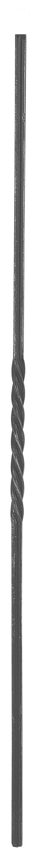 Zwischenstab - Laenge- 900 mm - Material- 12x12 mm - gerillt - Stahl S235JR- roh-30-1034.8