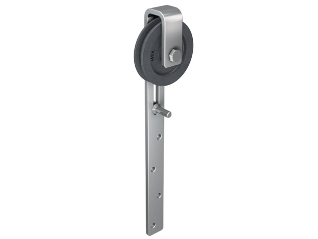 Gussrolle mit feuerverzinktem Buegel- Rollen- Ø 90 mm MEA 10330136-60-0002.9