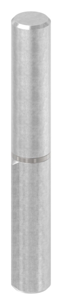 Anschweissband Edelstahl V2A L = 120 mm Ø 16 mm Bolzen Ø 9 mm geschliffen Korn 240-88-1156510-240.120