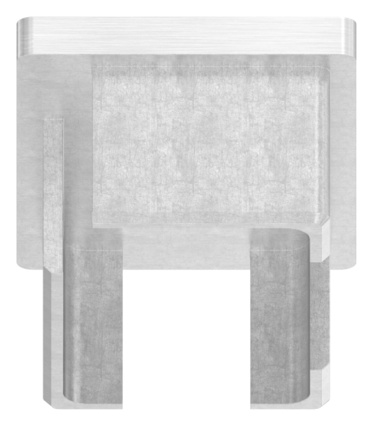 Einsteckkappe V2A fuer Rechteckrohr 60x40x3-0 mm-88-11100036040-3.V2A