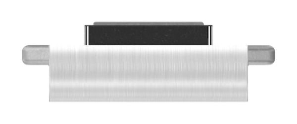 Sicherungsplatte Edelstahl V4A fuer Glasklemme Modell 36-88-1136-BODEN.V4A