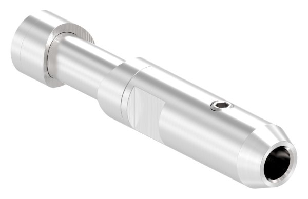 Seilhalter zum Schrauben und Spannen - Fuer Seil Ø 6 mm - V2A-11-2843.4