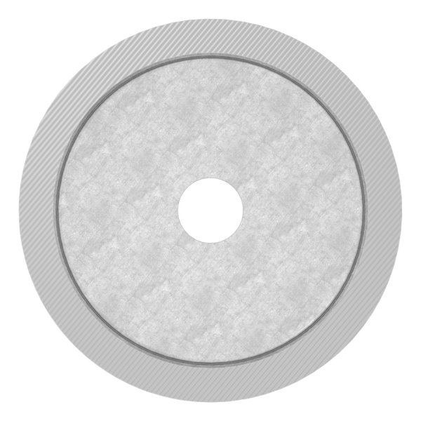 Glaspunkthalter-Unterteil Ø 62 mm- V2A- Hoehe- 50 mm-10-6200.4UT50