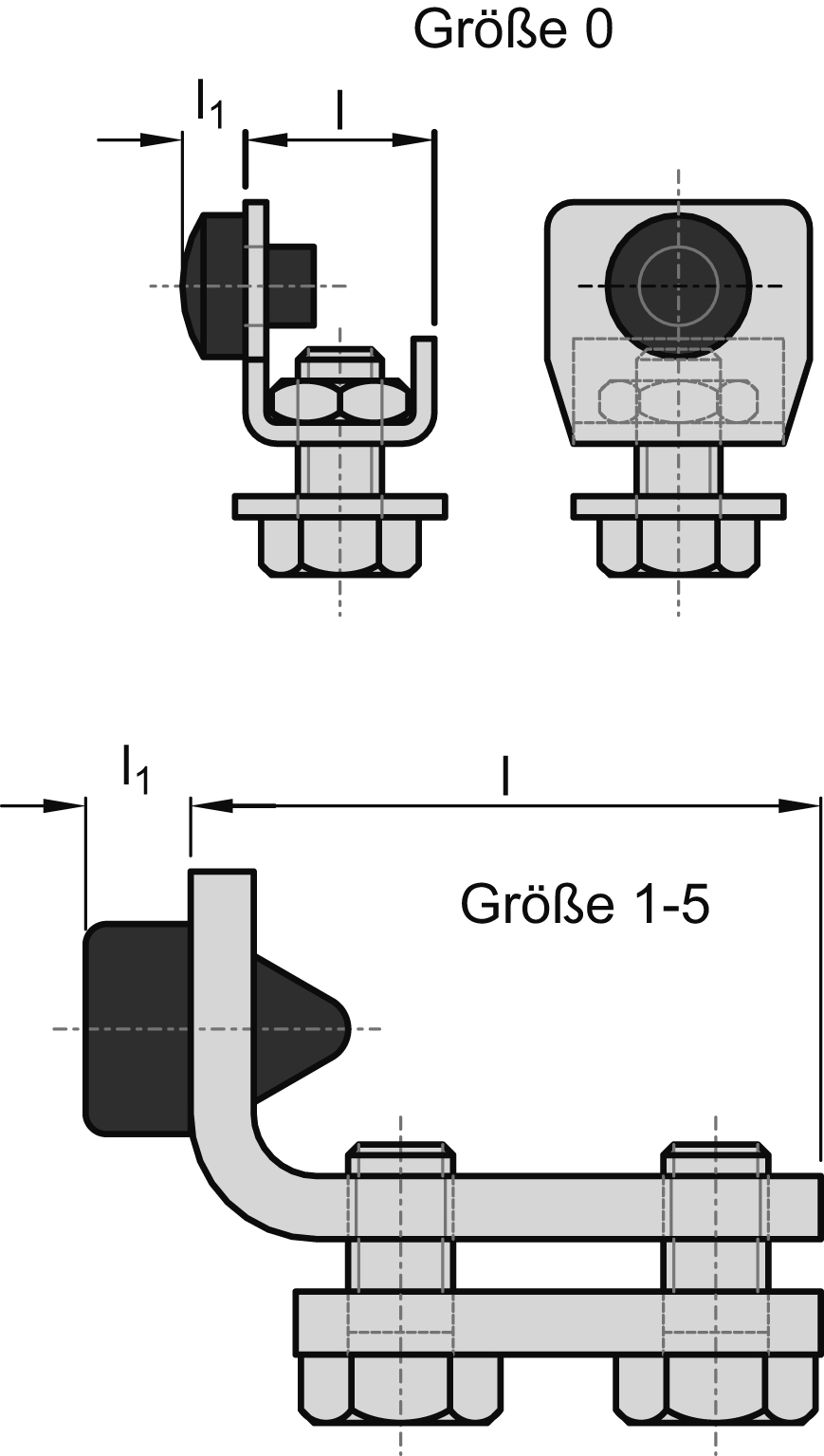 Rohrpuffer Groesse 1 MEA 10336110-60-0077.7