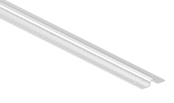Laufschiene Edelstahl V4A  19 mm- L 6000 mm zum Aufschrauben-88-1110201610-VA.V4A