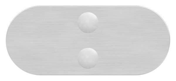Sichtschutz Mittelglasklemme Mod- 25- in V4A-88-1125-MK.V4A