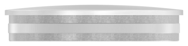 Rohrabschlussstopfen V2A Edelstahl fuer Rohr Ø 101-6 mm- 2-0 mm Wandstaerke- leicht gewoelbt-88-1150882.240G