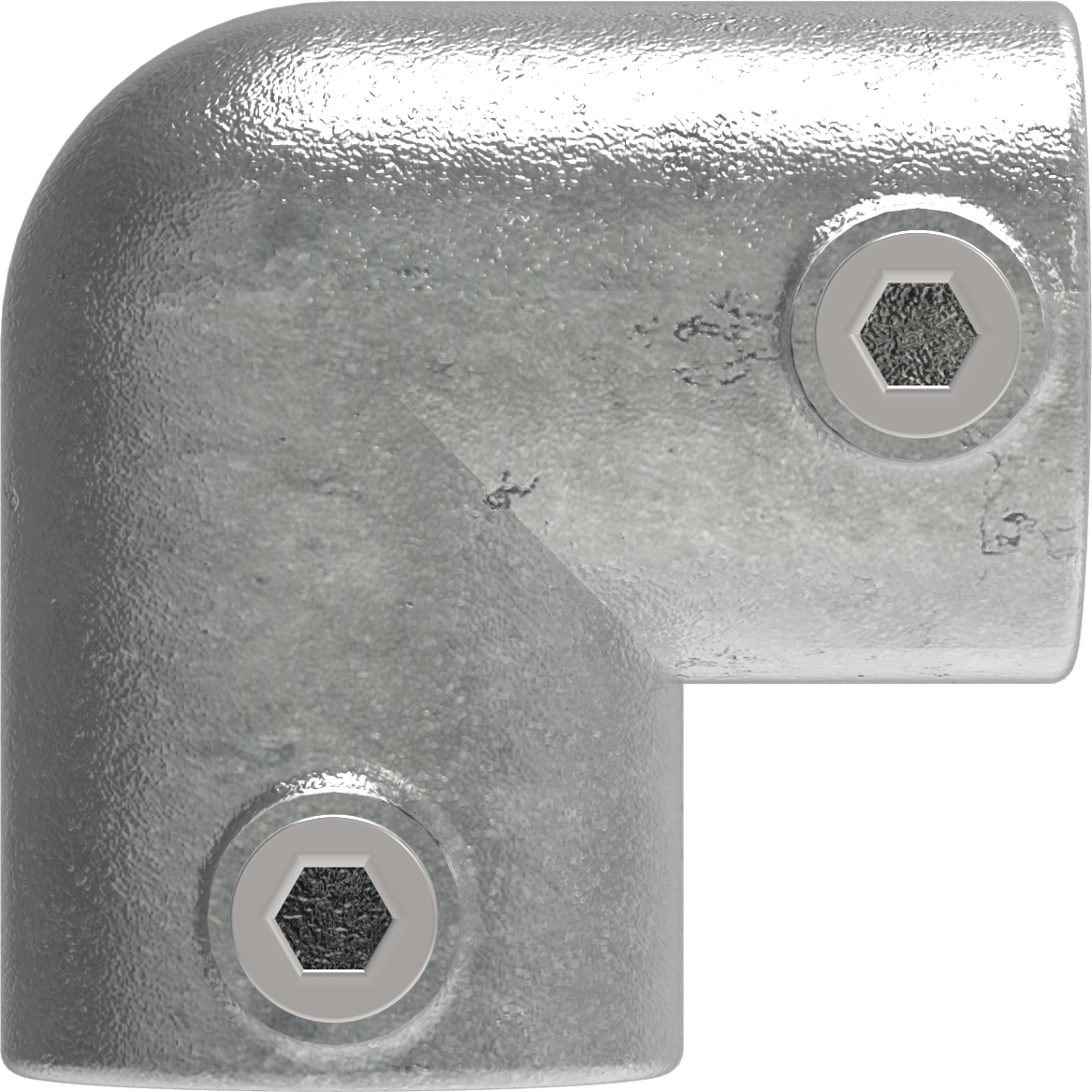 Rohrverbinder - Bogen 90° - 125S17 - 17-2 mm - 3-8- - Feuerverzinkt u. Elektrogalvanisiert-125S17