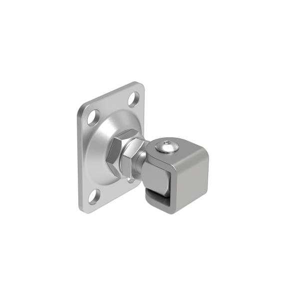 Verstellbares Torband V2A 55 x 75 mm M12 mit Anschraubplatte-89-11D853M12K-A.4