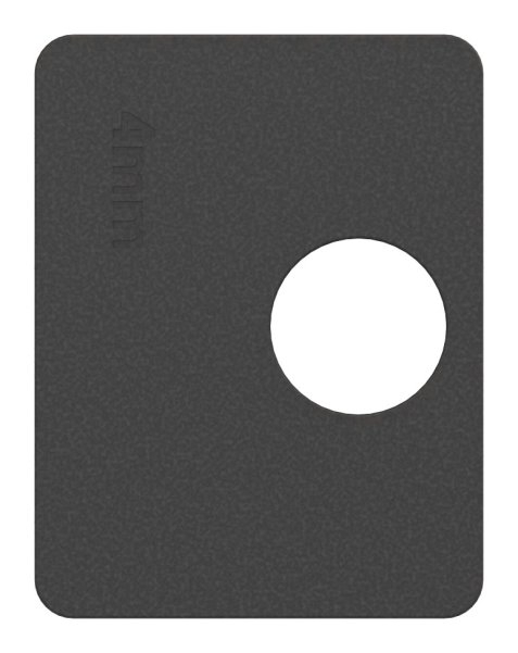 Gummi fuer Mod- 26- fuer 4mm Blech-88-112604.GU