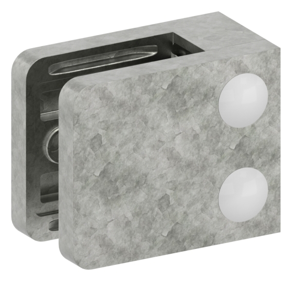 Glasklemme Mod- 36- Anschluss- gerade- in Zink roh-88-113600.ZN0