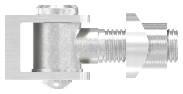 Torband Edelstahl V2A M16 fuer Rohr Ø 42-4 mm mit Gewindehuelse-88-11120-M16-VA.42