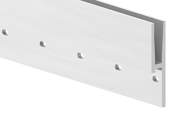 Alu-Profil - MASSIV2 - Laenge- 3000 mm - seitliche Montage - Aluminium-12-2201.6