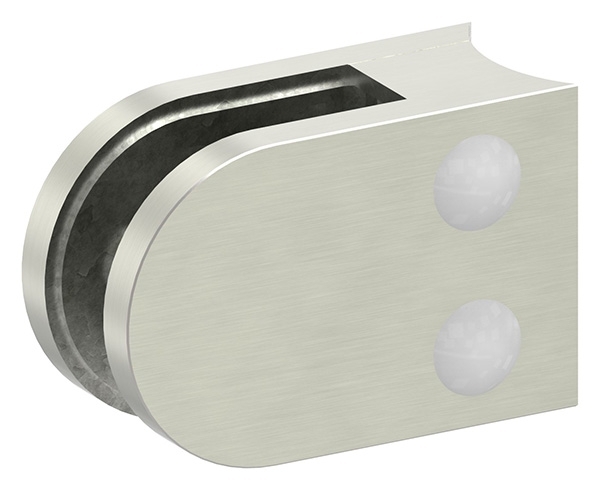 Glasklemme 63x45x28 mm AbZ fuer Anschluss Ø 42-4 mm Edelstahleffekt-10-2242ABZ.2