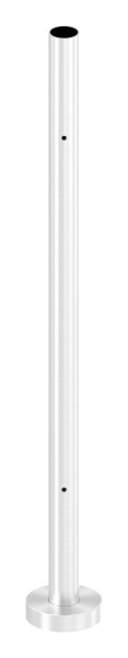 Gelaenderpfosten - fuer 2 Glasklemmen M8 - Laenge- 880 mm - V2A-14-0010.4