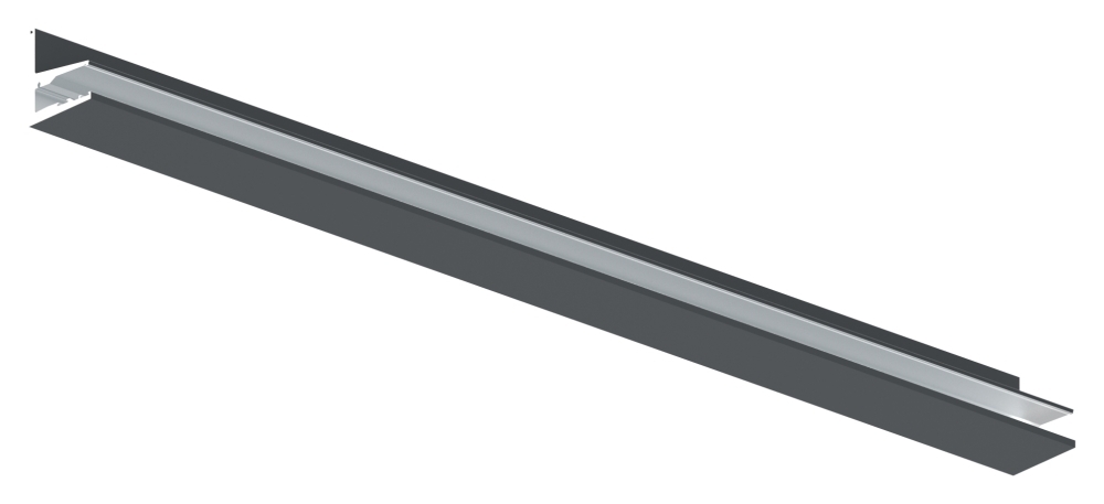 Vordachprofil eleganza canopy- L- 1405mm- RAL7016-88-11VDE-1400.7016