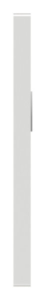 Alu-Kurzschild - Masse- 61x156x6-5 mm - Form- vierkant - Aluminium EV1 - AMF Artikel- 16295-12-3035.6