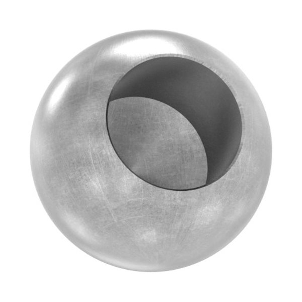 Kugel Ø 25 mm - mit Sackloch 14-2 mm - Stahl S235JR- roh-30-2738.8