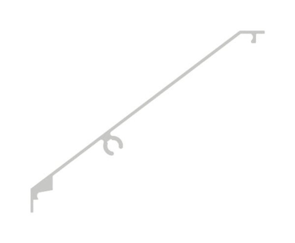 Design-Abdeckung fuer eleganza canopy- L=2005mm- Aluminium E4-EV1-88-11VDE-AB-2000.ALU