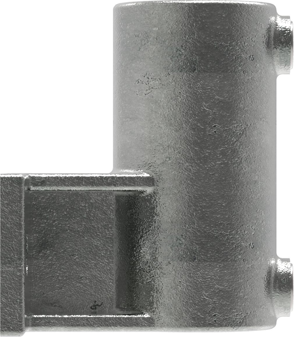 Rohrverbinder - Wandhalter Platte horizontal - 145D48 - 48-3 mm - 1 1-2- - Feuerverzinkt u. Elektrogalvanisiert-145D48
