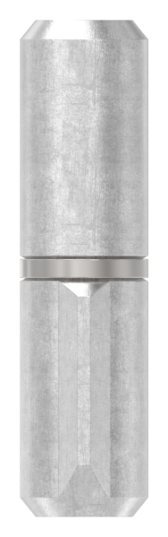 Anschweissband Edelstahl V2A L- 40 mm- Aussen-Ø 10 mm- Bolzen-Ø 6 mm mit festem Stift-88-1156510-240.40
