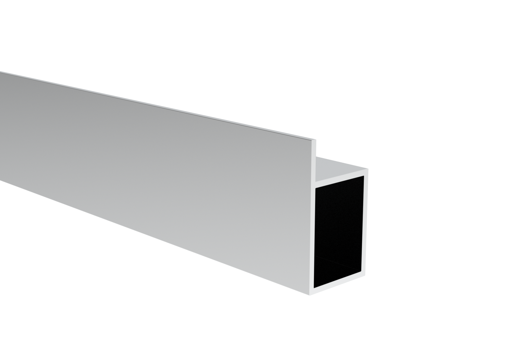 P-Profil Aluminium geschlossen 75x55x40 mm 3 mm 6000 mm-89.ALP75X55X40X36000