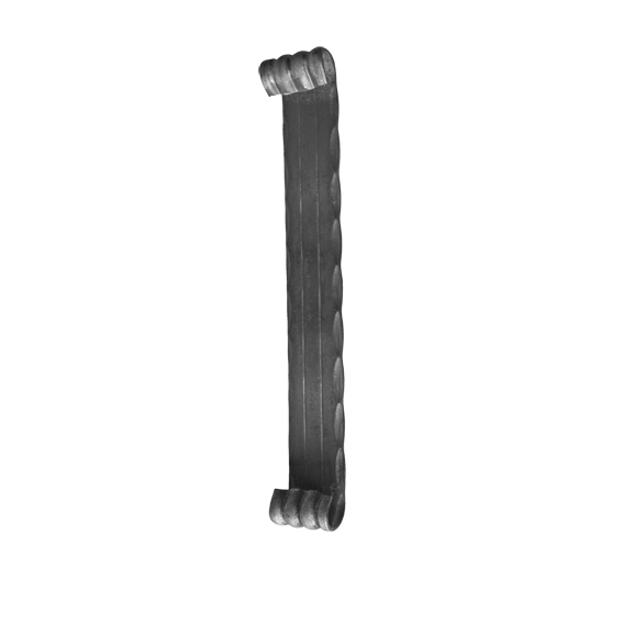 Torabschluleiste Stahl 315 x 40 x 5 mm Rohzustand-89-11B10940M-A.4