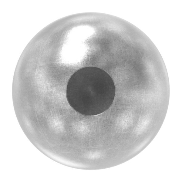 Kugel Ø 40 mm - mit Sackloch 12-3 mm - Stahl S235JR- roh-30-2743.8