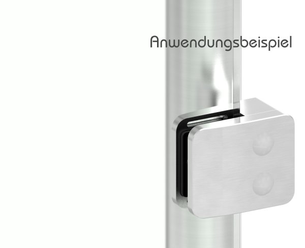 Sichtschutz Endglasklemme Mod- 26- in V4A-88-1126-EK.V4A