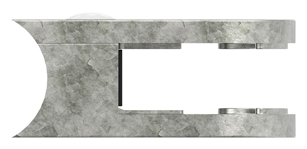 Glasklemme 63x45x30 mm AbZ fuer Anschluss Ø 33-7 mm Zink-10-2433ABZ.3