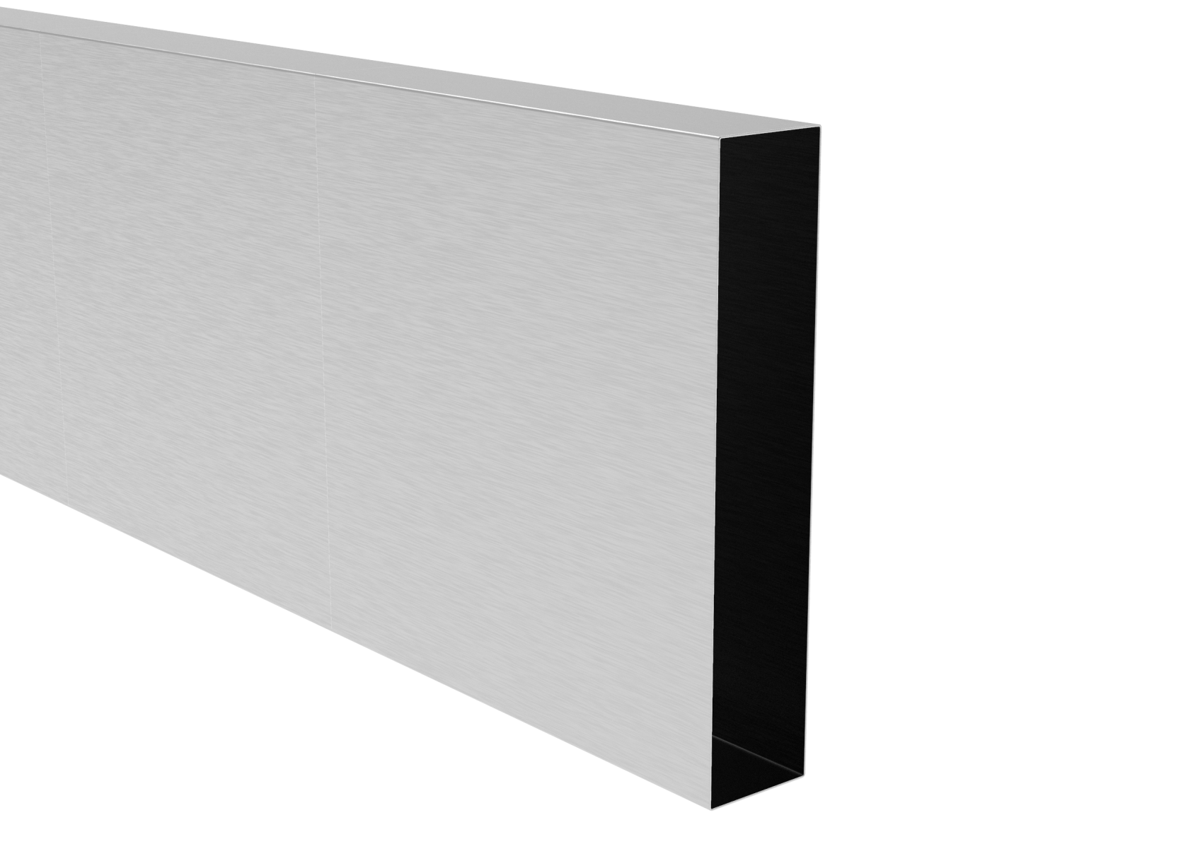 Edelstahl Rechteckprofil AISI 304 20 x 100 x 0-8 mm 6-0 m Gebuerstet-89-11A20X100X086000-A.4