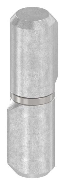 Anschweissband Edelstahl V2A L- 40 mm- Aussen-Ø 10 mm- Bolzen-Ø 6 mm mit festem Stift-88-1156510-240.40